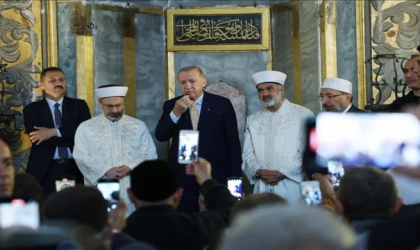 Erdoğan'dan Ayasofya'nın Dirilişine Mesaj