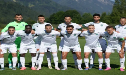 Konyaspor hazırlık maçında sınıfta kaldı 1-1