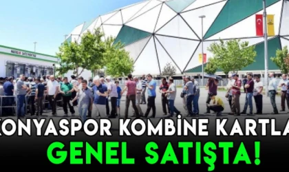 Konyaspor kombine kartlar genel satışta!