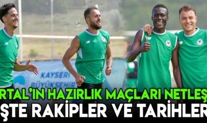 Konyaspor'un hazırlık maçı rakipleri netleşti! İŞTE O TAKIMLAR