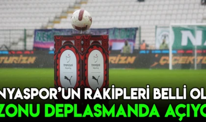 Konyaspor'un rakipleri belli oldu! Sezonu deplasmanda açıyor!