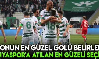 Sezonun en güzel golleri belirlendi! Konyaspor'a atılan en güzeli seçildi!