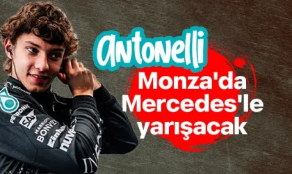 Antonelli, Monza'da Mercedes'le yarışacak