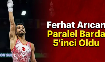 Ferhat Arıcan Paralel Barda 5'inci Oldu