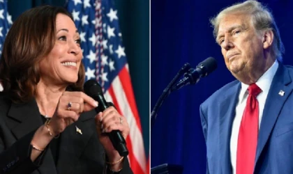 Harris, Trump'ın 3 puan önünde