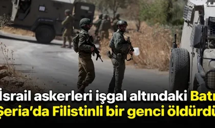 İsrail askerleri işgal altındaki Batı Şeria’da Filistinli bir genci öldürdü