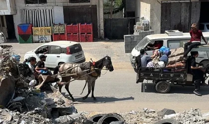 İsrail, Gazze'deki Filistinlileri zorla yerinden ediyor