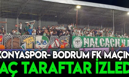 Konyaspor- Bodrum FK maçının seyirci sayısı açıklandı