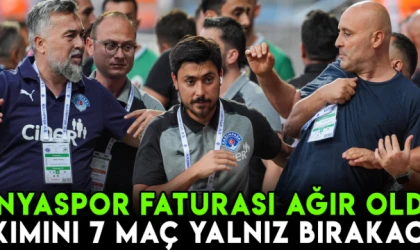 Konyaspor faturası Kasımpaşa'ya ağır oldu! Takımını 7 maç yalnız bırakacak