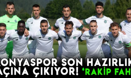 Konyaspor son hazırlık maçına çıkıyor! Rakip El Fahya