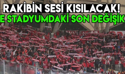 Konyaspor'da rakibin sesi kısılacak! İşte stadyumdaki son değişiklik!