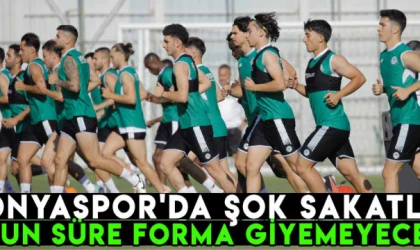 Konyaspor'da şok sakatlık! Uzun süre forma giyemeyecek!