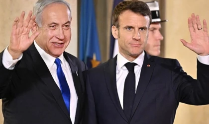 Macron, Netanyahu ile telefonda görüştü