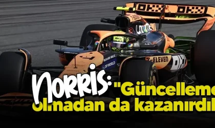 Norris: "Güncelleme olmadan da kazanırdık