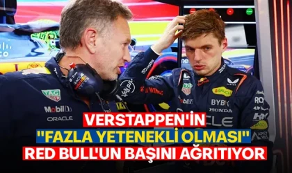 VERSTAPPEN'İN "FAZLA YETENEKLİ OLMASI" RED BULL'UN BAŞINI AĞRITIYOR