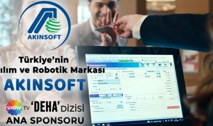 AKINSOFT, "Deha" dizisinin ana sponsoru oldu