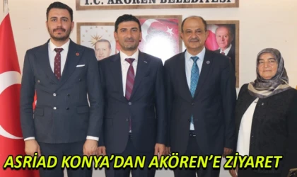 ASRİAD Konya’dan Akören’e ziyaret