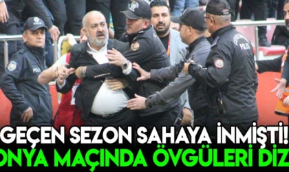 Geçen sezon sahaya inmişti! Konya maçında övgüler dizdi