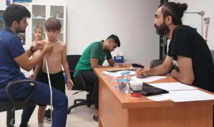 Konyaspor Akademi'de sağlık günü