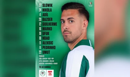 Konyaspor’un Sivasspor karşısında ilk 11’i belli oldu