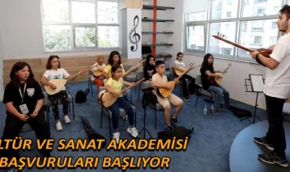 KÜLTÜR VE SANAT AKADEMİSİ BAŞVURULARI BAŞLIYOR