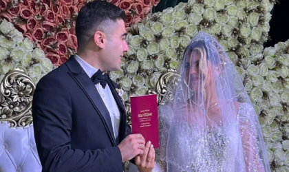 MELİSA NUR VE EMRE EVLENDİ