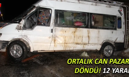 Ortalık can pazarına döndü! 12 yaralı