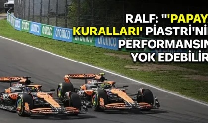 Ralf: 'Papaya Kuralları' performansı etkileyebilir