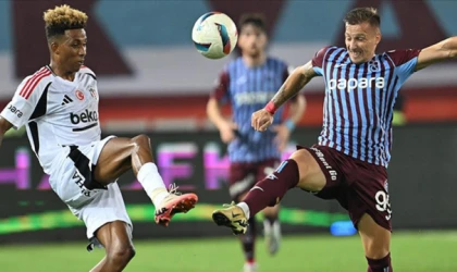 Trabzonspor ile Beşiktaş berabere kaldı