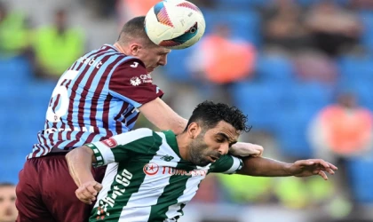 Trabzonspor-Konyaspor karşılaşmasının ardından