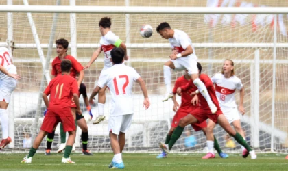 Türkiye U16, Portekiz'e 3-1 mağlup oldu