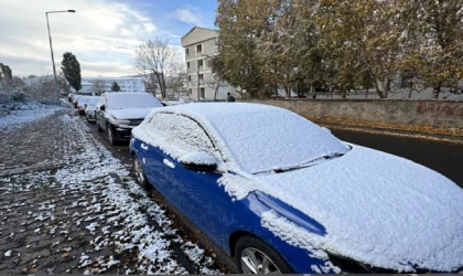 Ardahan'da kar etkili oldu