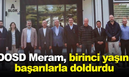 DOSD Meram, birinci yaşını başarılarla doldurdu