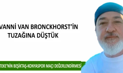 Giovanni van Bronckhorst’in tuzağına düştük