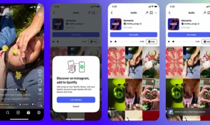 Instagram ve Spotify'da müzik transferi başladı