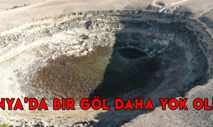 Konya'da bir göl daha yok oldu