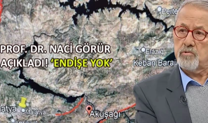 Prof. Dr. Naci Görür açıkladı! ‘Endişe yok’