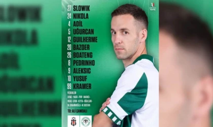 TÜMOSAN Konyaspor’un ilk 11 belli oldu