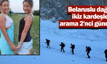 Belaruslu dağcı ikiz kardeşleri arama 2'nci günde