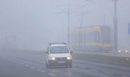 Bosna Hersek'te hava kirliliği nedeniyle görüş mesafesi azaldı