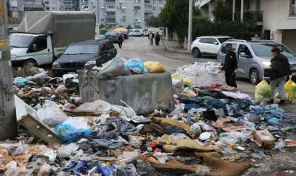 Buca'daki çöp yığınlarına tepkiler