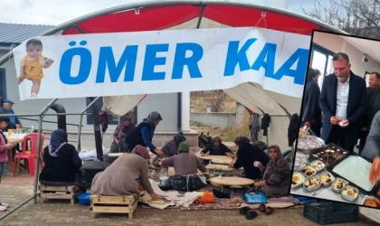 Derbentliler SMA’lı bebek Ömer Kaan’a sahip çıktı