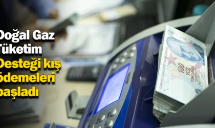 Doğal Gaz Tüketim Desteği kış ödemeleri başladı