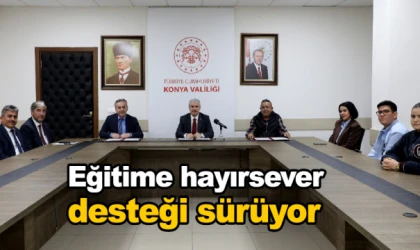 Eğitime Hayırsever Desteği Sürüyor