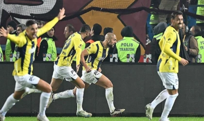 Fenerbahçe, Trabzon'da uzatmalarda golü buldu