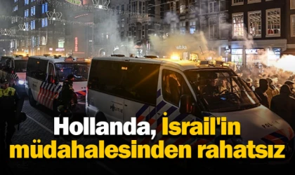 Hollanda, İsrail'in müdahalesinden rahatsız