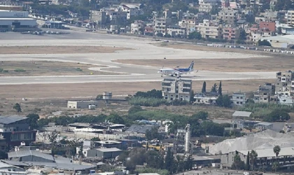 İsrail, Beyrut'taki Uluslararası Refik Hariri Havalimanı yakınını art arda saldırılarla hedef aldı