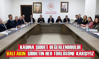 Kadına şiddet değerlendirildi