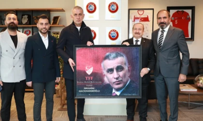 Memik Yılmaz'dan, Başkan Hacıosmanoğlu'na Ziyaret