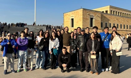 Mis Koleji Anadolu Lisesi öğrencileri Ankara turunda